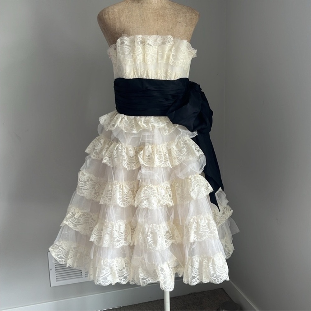 Betsey Johnson Vintage Tea Party Dress Size 8